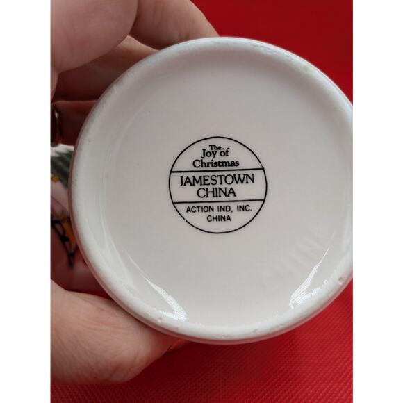 Vintage 1987 “Joy of Christmas” Mug Set – Boxed Hong Kong Scene – NIB - Picture 13 of 15